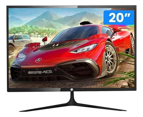 Monitor LED 20&amp;quot; Brazil PC 20WV 75Hz 5ms HDMI/VGA